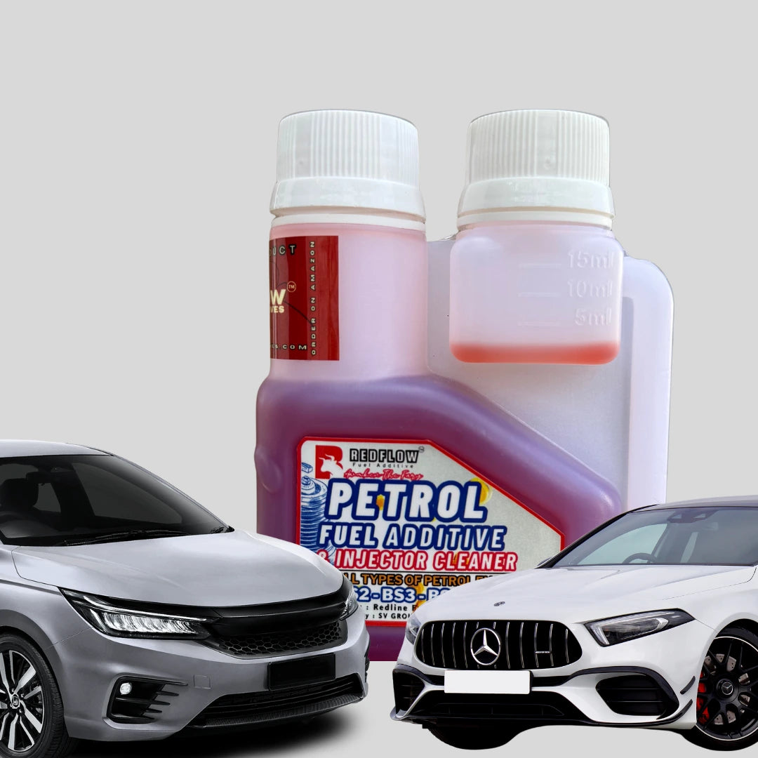 Red Flow Dual Fuel Additive For Cars, Bikes & Scooters 100ML