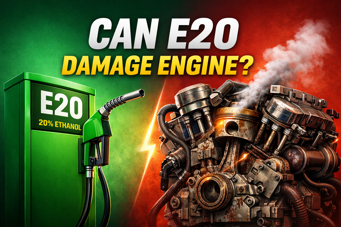 CAN E20 DAMAGE ENGINE?