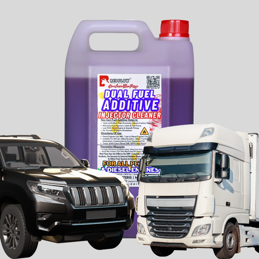 Red Flow Fuel Additive For Diesel & Petrol Engines 5 Liters